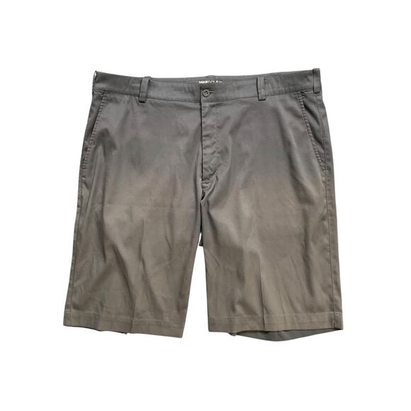 Nike Shorts Mens 36 Grey Dri Fit Golf Tour Performance Chino Flat Front Tech - Picture 1 of 13